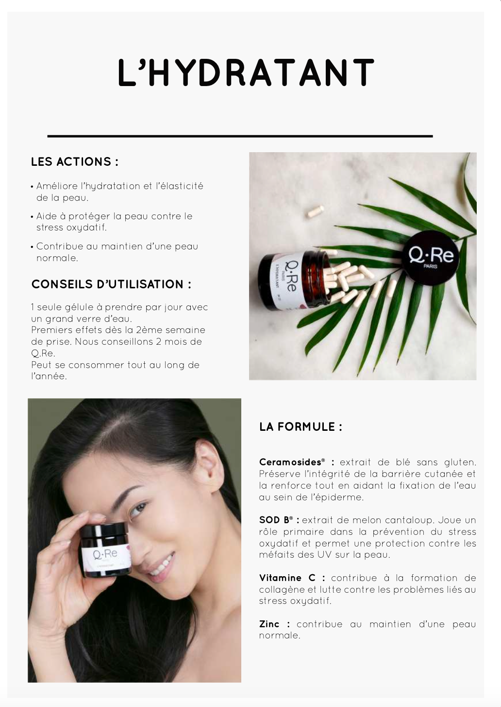 Livrets Q.Re Paris (x10) (vitamines et compléments)