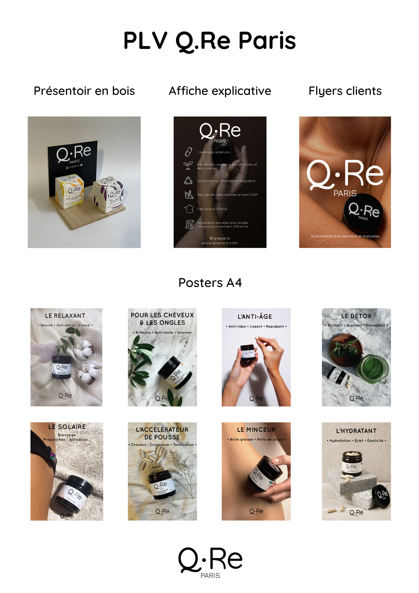 Lot de PLV (présentoir, sticker vitrine, affiches ...)