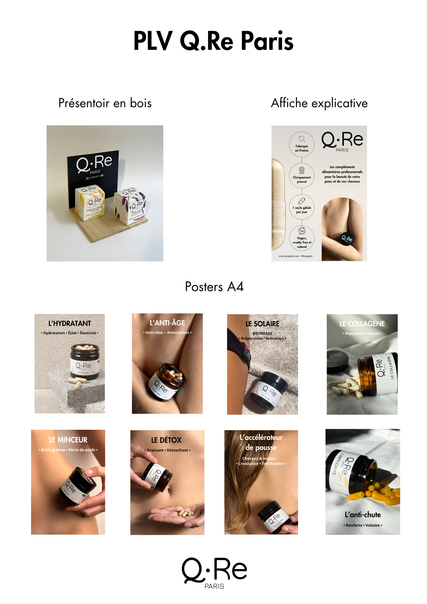 Lot de PLV (présentoir, sticker vitrine, affiches ...)